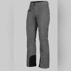 Obermeyer Women's Gray Straight Leg Pants